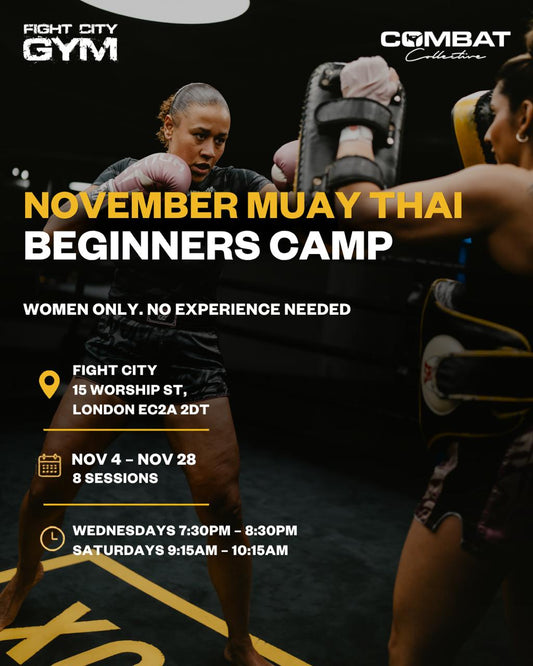 London 4-Week Muay Thai Beginners Course Nov 4 - 28, 2026